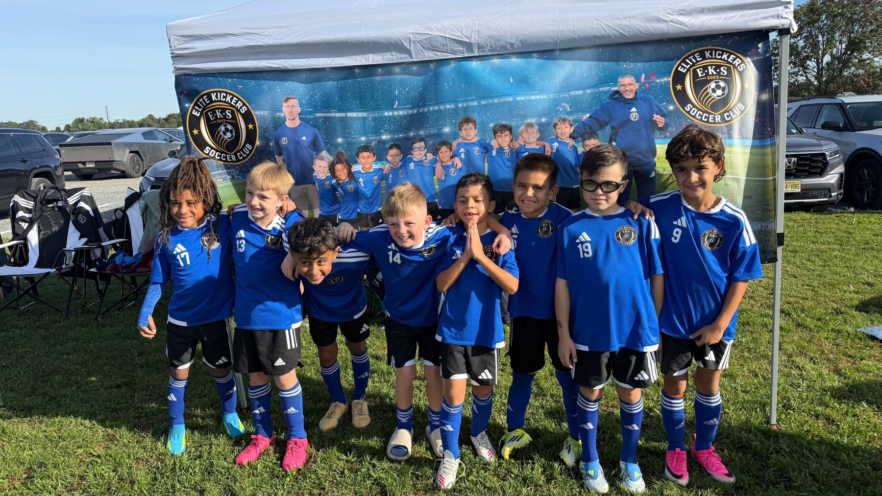 EKS U8 team photo